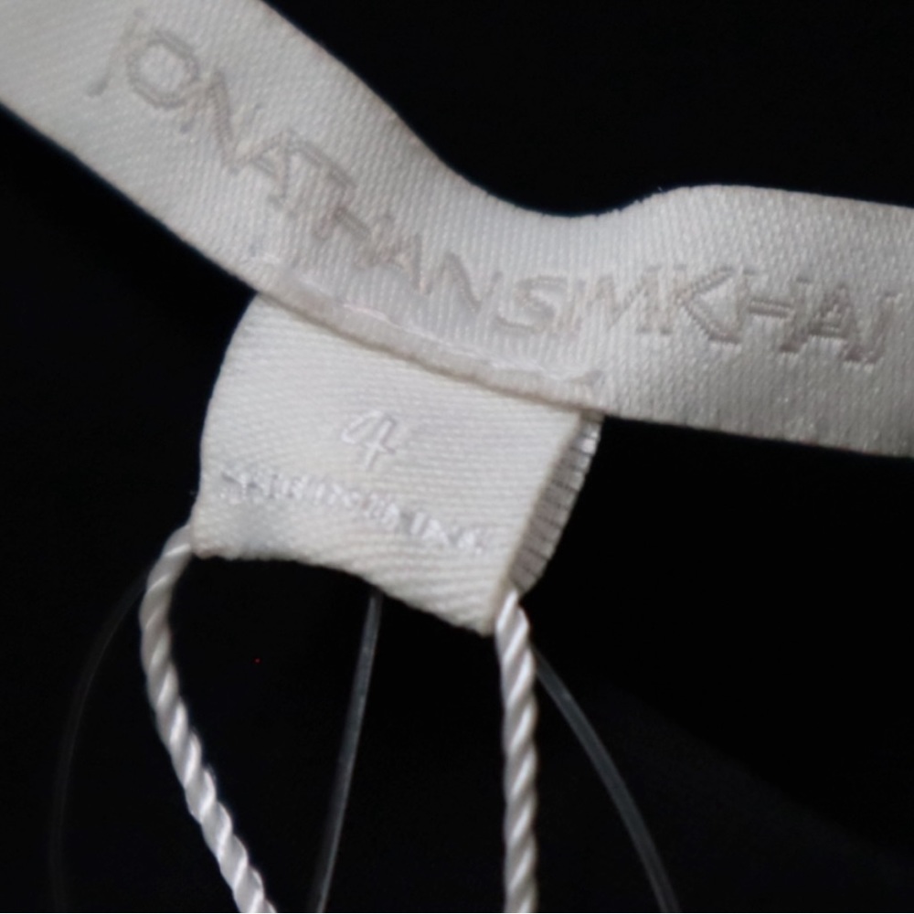 Jonathan Simkhai Suit Pants 4/S Women’s Lace High-Rise Straight Pants Black NWT - Picture 9 of 13